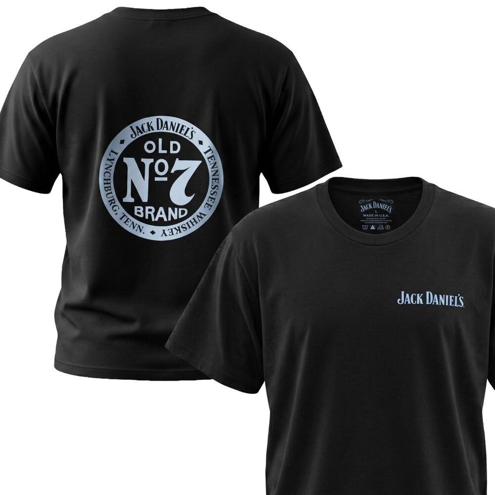 Jack Daniel’s Old No. 7 Tennessee Whiskey Graphic T-Shirt Black Men's Large